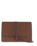 JEWELRY ROLL in Sienna Suede leather case Kendall Conrad   