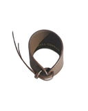 JUANA CUFF in Funghi Napa leather bracelet Kendall Conrad   