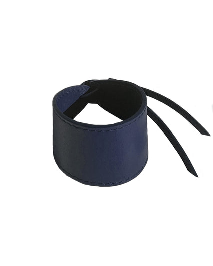JUANA CUFF in Navy Napa leather cuff Kendall Conrad   