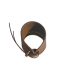 JUANA CUFF in Sienna Napa leather bracelet Kendall Conrad   