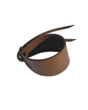 JUANA CUFF in Sienna Napa leather bracelet Kendall Conrad   