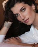 MAJA II CUFF in Funghi Napa leather bracelet Kendall Conrad   