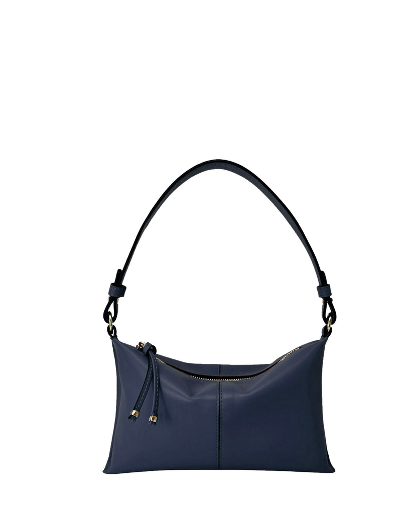 MINI NEREIDA SHOULDER BAG in Navy Napa mini bag Kendall Conrad   