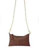 MINI NEREIDA SHOULDER BAG in Sienna Napa mini bag Kendall Conrad   