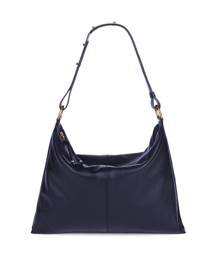 NEREIDA SHOULDER BAG in Navy Napa shoulder bag Kendall Conrad   