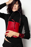 NIÑA SHOULDER BUCKET BAG in Black Napa shoulder bag Kendall Conrad   