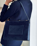 OLIMPIA II SHOULDER + CROSSBODY BAG in Sienna Suede tote bag Kendall Conrad   