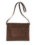 OLIMPIA II SHOULDER + CROSSBODY BAG in Sienna Suede tote bag Kendall Conrad   