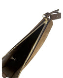 OLIMPIA CROSSBODY AND SHOULDER BAG in Funghi Suede leather bag, Kendall Conrad   