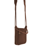 PAZ CROSSBODY BAG in Sienna Suede small crossbody bag Kendall Conrad   