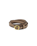 PAZ WRIST WRAP in Funghi Napa leather wrist wrap Kendall Conrad   