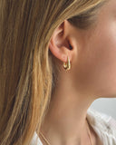 ROUNDED U HOOP EARRINGS earrings Kendall Conrad   