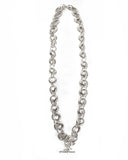 ROUNDED RING I CHAIN NECKLACE necklace Kendall Conrad Sterling Silver  