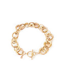 ROUNDED RING I CHAIN BRACELET bracelet Kendall Conrad Brass  