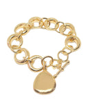 ROCK III CHAIN BRACELET new jewelry arrivals, Kendall Conrad Gold Plated  