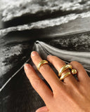 THICK ROUNDED RING II jewelry, Kendall Conrad   