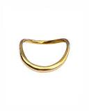 ROUNDED FLEX BANGLE bangle, bracelet, Kendall Conrad Gold Plated  
