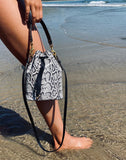 L'AVENTURA III BUCKET BAG in Black Napa leather Kendall Conrad   