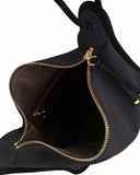 PAZ SHOULDER BAG in Smoke Nubuck shoulder bag Kendall Conrad   
