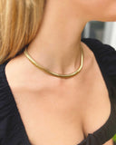 THICK DISCO SNAKE CHAIN NECKLACE necklace Kendall Conrad   