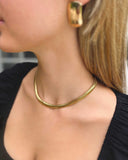 THICK DISCO SNAKE CHAIN NECKLACE necklace Kendall Conrad   
