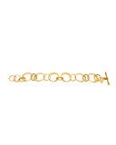 THIN ROUNDED RING CHAIN BRACELET new jewelry arrivals, Kendall Conrad   