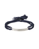 THIN BAR BRACELET jewelry, Kendall Conrad Navy Sterling Silver 