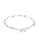 TOGGLE CHAIN ANKLET new jewelry arrivals, Kendall Conrad Sterling SIlver  