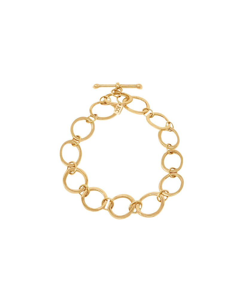TOGGLE III CHAIN BRACELET jewelry, Kendall Conrad Gold Plated  