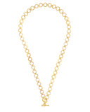TOGGLE III CHAIN NECKLACE jewelry, Kendall Conrad Gold Plated  