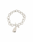 TOGGLE II CHAIN BRACELET WITH CLAM CHARM new jewelry arrivals, Kendall Conrad Sterling SIlver  