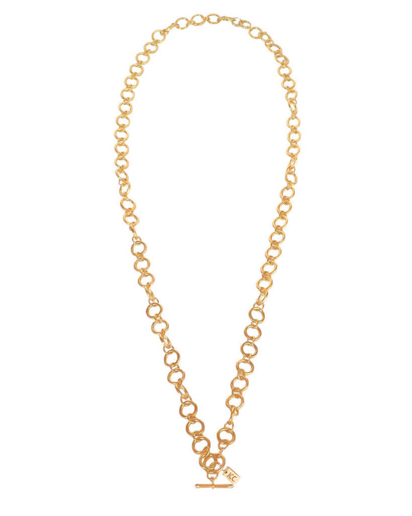 TOGGLE II CHAIN NECKLACE new jewelry arrivals, Kendall Conrad Gold Plated  