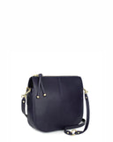 TRIANA CROSSBODY BAG in Navy Napa small crossbody bag Kendall Conrad   