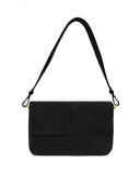 VIDA II SHOULDER + CROSSBODY BAG in Black Suede shoulder/crossbody bag Kendall Conrad   