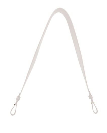 1.5" SHOULDER STRAP in White Napa bag strap Kendall Conrad   