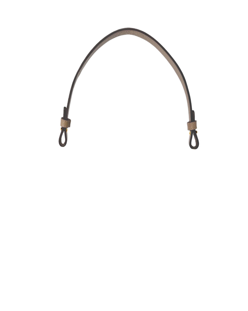 1" MINI SHOULDER STRAP in Beige Napa bag strap Kendall Conrad   