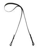 1/2" CROSSBODY STRAP in Black Napa bag strap Kendall Conrad   