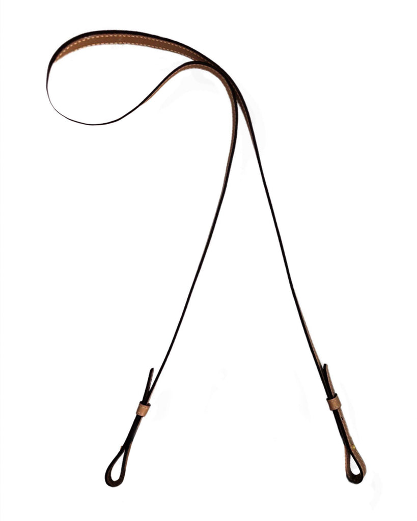 1/2" CROSSBODY STRAP in Sienna Napa bag strap Kendall Conrad   