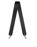 2"  SWIVEL SHOULDER STRAP in Black Napa bag strap Kendall Conrad   