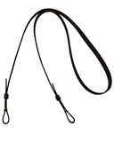 3/4" CROSSBODY STRAP in Black Napa bag strap Kendall Conrad   