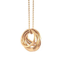 FIVE RING CHAIN NECKLACE new jewelry arrivals, Kendall Conrad Brass  