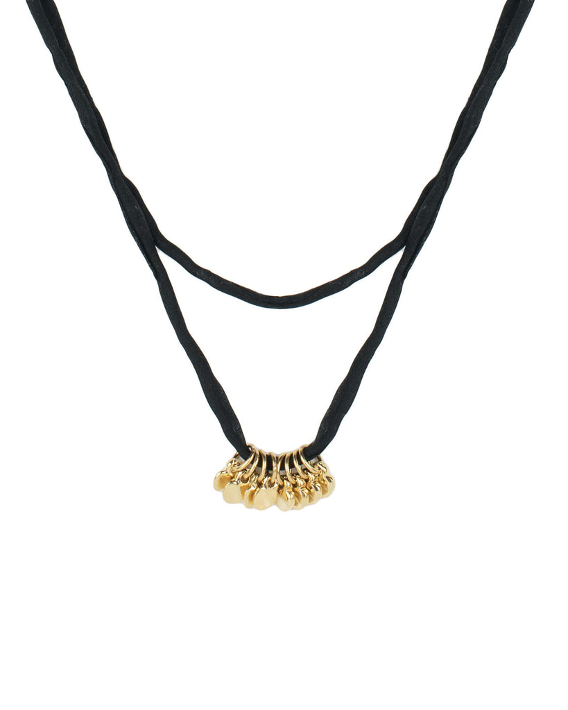 EIGHT DISC CHOKER jewelry, Kendall Conrad   
