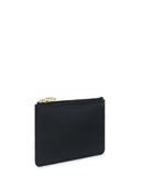 BOLSILLO I ZIP POUCH in Black Napa leather case Kendall Conrad   