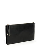 BOLSILLO IV CLUTCH in Black Napa leather case Kendall Conrad   