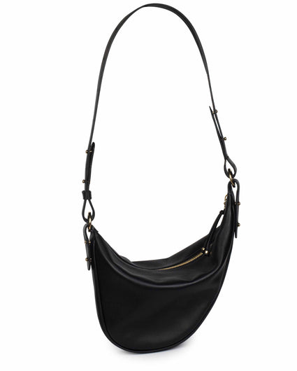 BOTITA CROSSBODY BAG in Black Napa crossbody bag Kendall Conrad   