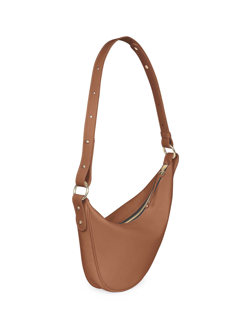 BOTITA CROSSBODY BAG in Sienna Napa crossbody bag Kendall Conrad   