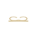 DOUBLE RING BAR ring Kendall Conrad   