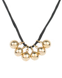 ESFERA VI CHARM NECKLACE jewelry, Kendall Conrad Brown Brass 