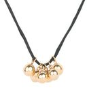 ESFERA VI CHARM NECKLACE jewelry, Kendall Conrad Black Gold Plated 