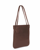 GIRONA II SHOULDER AND CROSSBODY BAG in Umber Napa small leather bag Kendall Conrad   